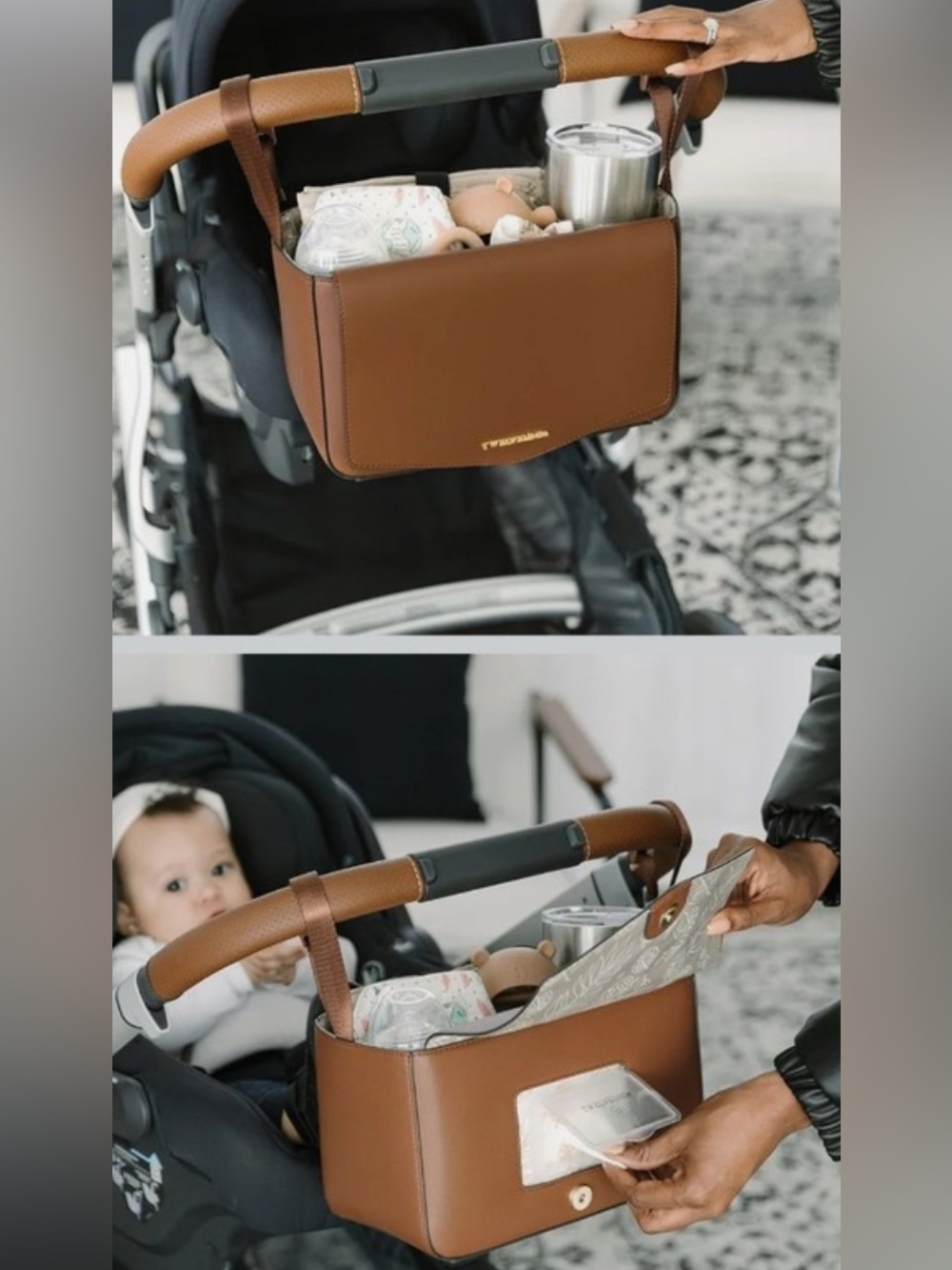 TwelveLittle Peek-A-Boo Stroller Caddy NWOT